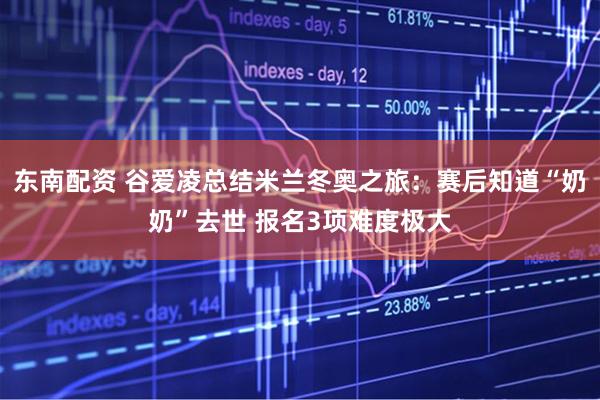 东南配资 谷爱凌总结米兰冬奥之旅：赛后知道“奶奶”去世 报名3项难度极大