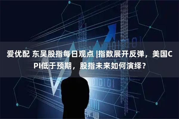 爱优配 东吴股指每日观点 |指数展开反弹，美国CPI低于预期，股指未来如何演绎？