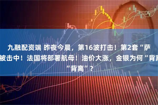 九融配资端 昨夜今晨，第16波打击！第2套“萨德”被击中！法国将部署航母！油价大涨，金银为何“背离”？